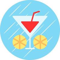 Cocktail-Vektor-Icon-Design vektor