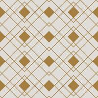 vintage art deco nahtloses muster. Strichzeichnungen geometrische Goldformen. moderne Ornamente-Vektor-Illustration. gatsby retro eleganter hintergrund für stoff, tapeten oder verpackung vektor