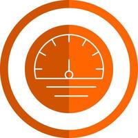 Tachometer-Vektor-Icon-Design vektor