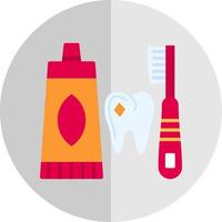 Zahnhygiene-Vektor-Icon-Design vektor