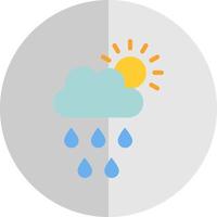 gutes Wetter-Vektor-Icon-Design vektor