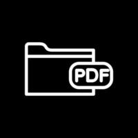 Datei-Pdf-Vektor-Icon-Design vektor