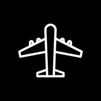 Flugzeug-Vektor-Icon-Design vektor