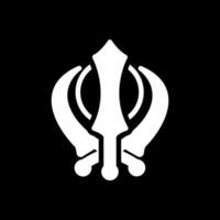 Khanda-Vektor-Icon-Design vektor