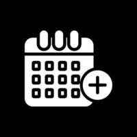 Kalender plus Vektor-Icon-Design vektor