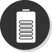 batteri vektor ikon design