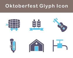 Oktoberfest Vektor Symbol einstellen