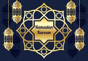 Ramadan Kareem Bakgrund Vector