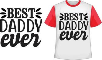 bäst pappa någonsin svg t skjorta design vektor