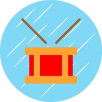 Trommel-Steelpan-Vektor-Icon-Design vektor