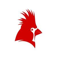 Schönheit Vogel Logo vektor