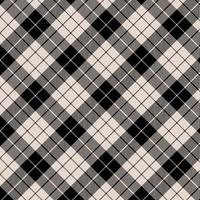 nahtlos Muster von Plaid. prüfen Stoff Textur. gestreift Textil- print.checkered Gingham Stoff nahtlos Muster. Vektor nahtlos Muster.