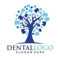 dental logotyp mönster, leende dental design vektor