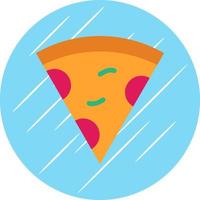 Pizzascheibe Vektor Icon Design