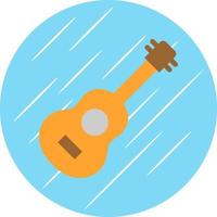 Gitarren-Vektor-Icon-Design vektor