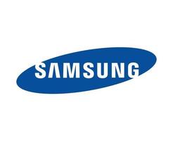 Samsung Marke Logo Telefon Symbol Design Süd Koreanisch Handy, Mobiltelefon Vektor Illustration