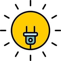 Sonne Energie Vektor Symbol
