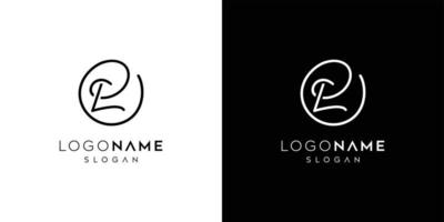 abstrakt Brief lp, ep oder ep Logo, Brief pl Vektor Logo Design