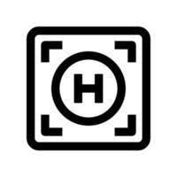 Parkplatz Symbol zum Ihre Webseite, Handy, Mobiltelefon, Präsentation, und Logo Design. vektor