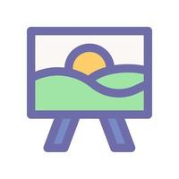 målning ikon för din hemsida design, logotyp, app, ui. vektor