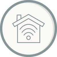 Smart-Home-Vektorsymbol vektor