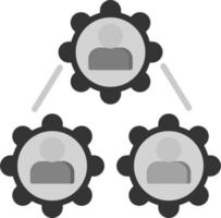 Netzwerk-Vektor-Symbol vektor
