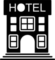 hotell vektor ikon