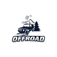 Offroad-Logo-Vorlagendesign vektor