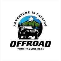 Offroad-Logo-Vorlagendesign vektor