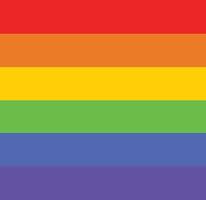 rainbow pride flagga vektor