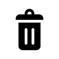 Müll Symbol zum Ihre Webseite Design, Logo, Anwendung, ui. vektor