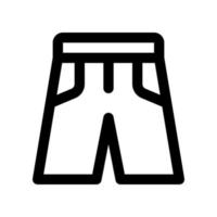 schwimmen kurze Hose Symbol zum Ihre Webseite Design, Logo, Anwendung, ui. vektor