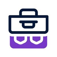 resväska ikon för din hemsida, mobil, presentation, och logotyp design. vektor