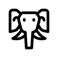 elefant ikon för din hemsida design, logotyp, app, ui. vektor