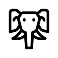 Elefant Symbol zum Ihre Webseite Design, Logo, Anwendung, ui. vektor