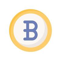 bitcoin ikon för din hemsida design, logotyp, app, ui. vektor