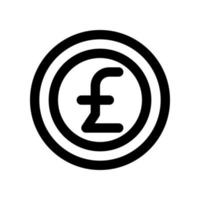 Pfund Sterling Symbol zum Ihre Webseite Design, Logo, Anwendung, ui. vektor