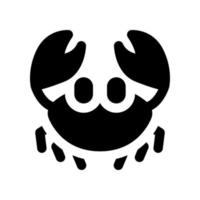Krabbe Symbol zum Ihre Webseite Design, Logo, Anwendung, ui. vektor