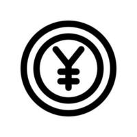 Yen Symbol zum Ihre Webseite Design, Logo, Anwendung, ui. vektor