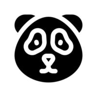 Panda Symbol zum Ihre Webseite Design, Logo, Anwendung, ui. vektor