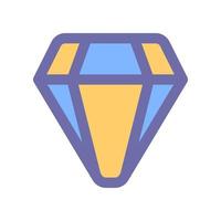 diamant ikon för din hemsida design, logotyp, app, ui. vektor