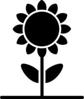 solros vektor ikon