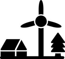 Wind Mühle Vektor Symbol