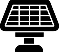 Vektorsymbol für Solarpanel vektor