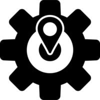 Standortvektorsymbol vektor