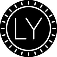 Libyen wählen Code Vektor Symbol