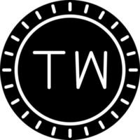 Taiwan wählen Code Vektor Symbol