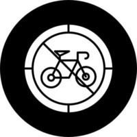 Nein Fahrrad Vektor Symbol