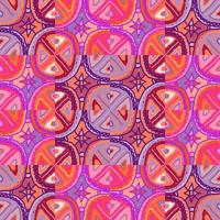 kreativ Gekritzel Mosaik Fliese. abstrakt kritzeln nahtlos Hintergrund Muster. vektor