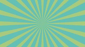 abstrakt Grün Sunburst Muster Hintergrund zum modern Grafik Design Element. leuchtenden Strahl Karikatur mit bunt zum Webseite Banner Hintergrund und Poster Karte Dekoration vektor